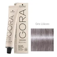 Tinte Schwarzkopf Igora Silverwhite Gris Liláceo
