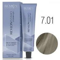 Revlon Revlonissimo Colorsmetique 7.01 Rubio Ceniza Natural 60ml + Oxigenada 90ml.