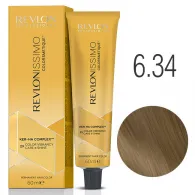 Revlon Revlonissimo Colorsmetique 6.34 rubio oscuro dorado cobrizo 60ml.